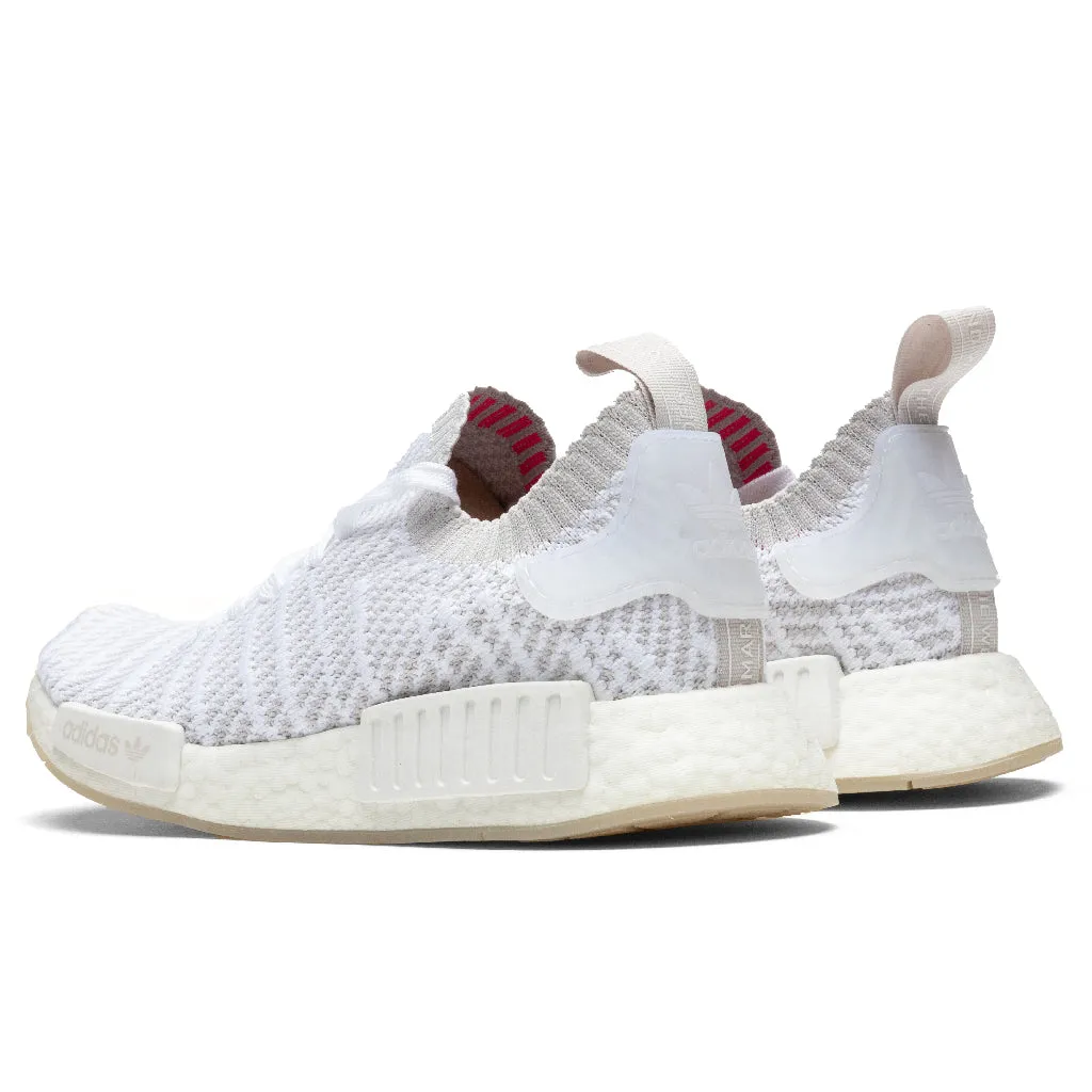 NMD_R1 STLT Primeknit - Flat White/Grey