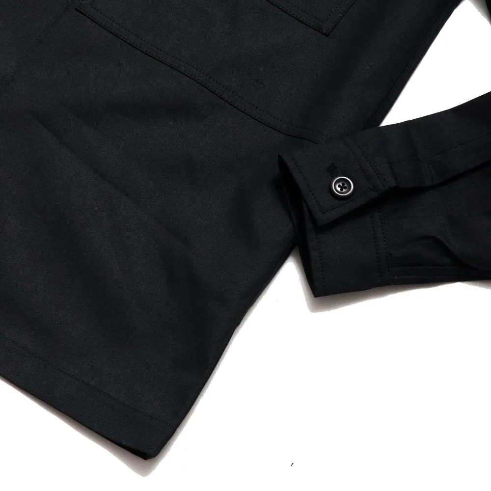 Norse Projects Kyle Cotton Linen Black