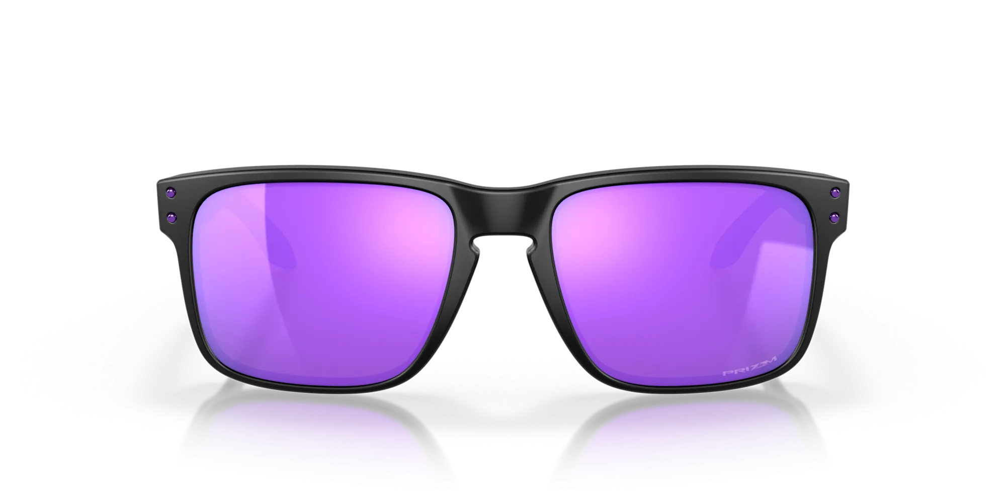 Oakley Holbrook Prizm Violet Lenses Matte Black Frame