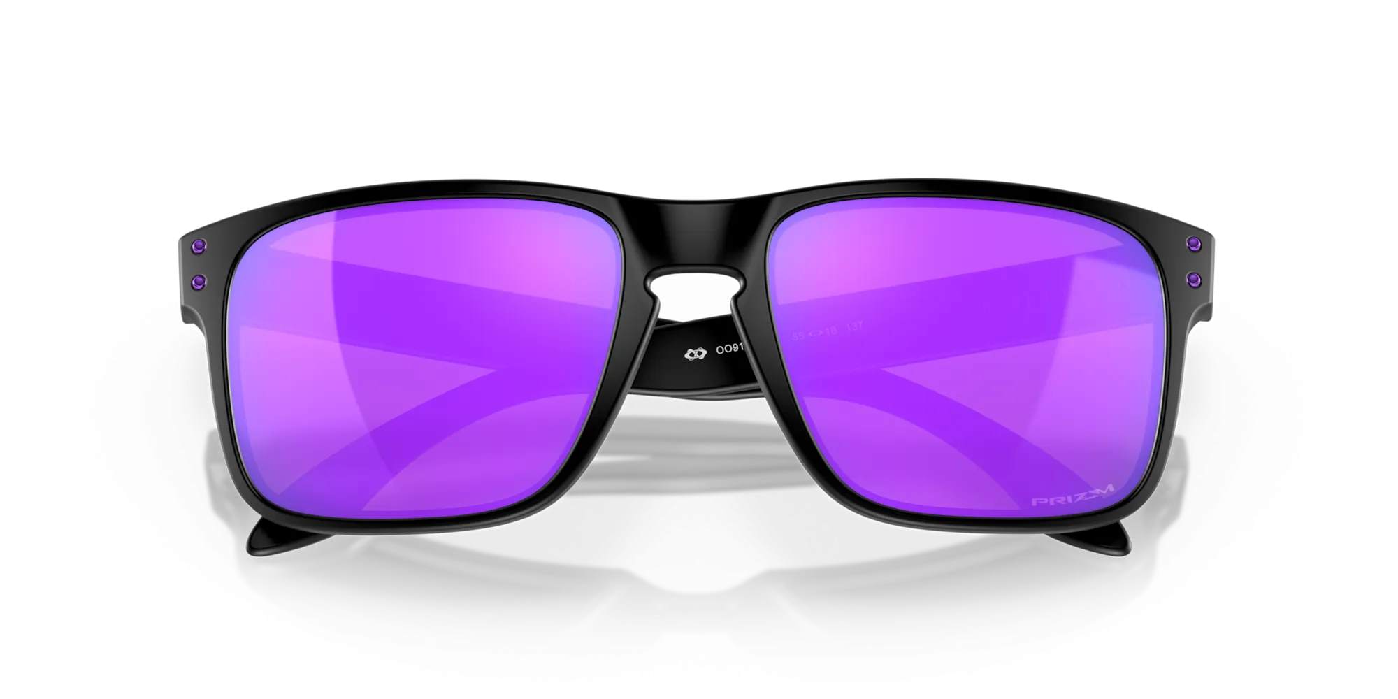 Oakley Holbrook Prizm Violet Lenses Matte Black Frame