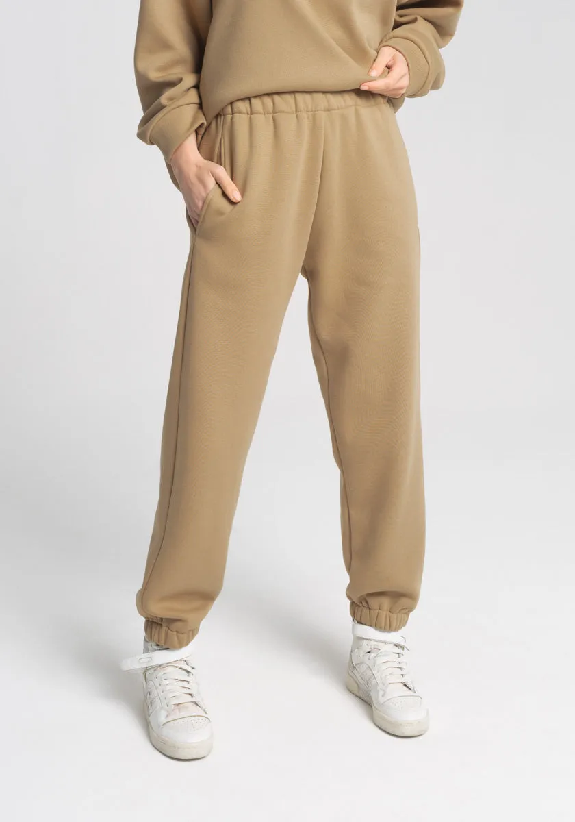 Pantalon Sweat VASCO Camel