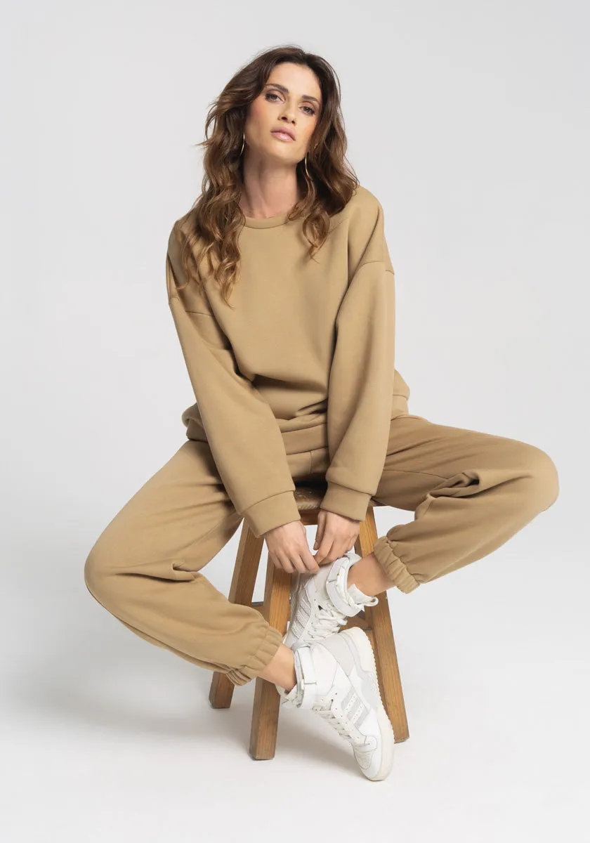 Pantalon Sweat VASCO Camel