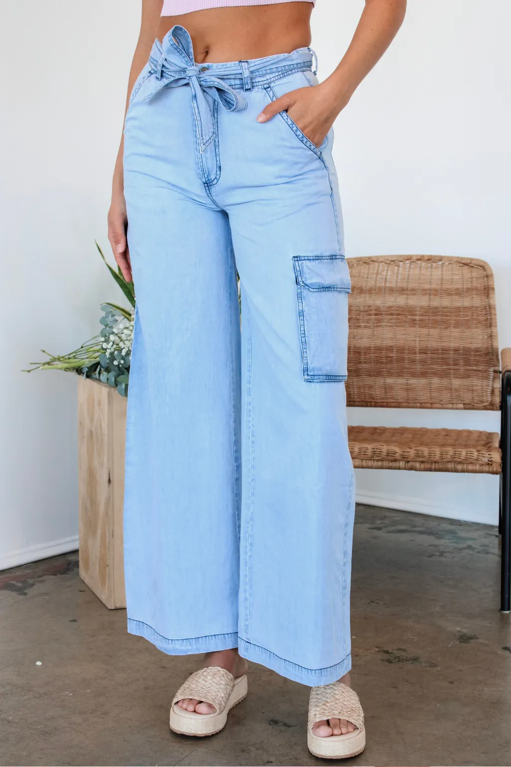 Pocketful of Sunshine Wide Leg Pants