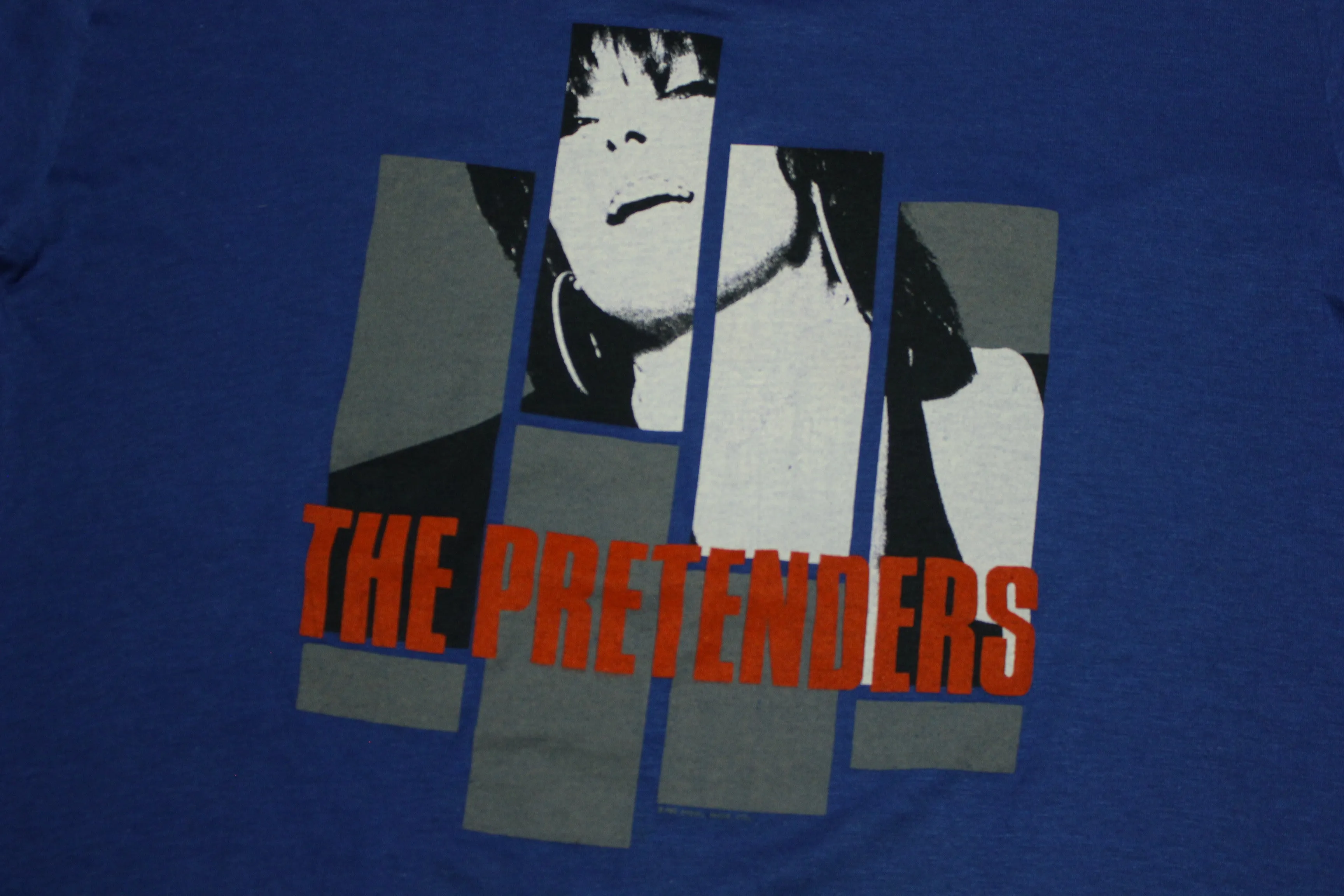 Pretenders Vintage 1986 Tour Concert T-Shirt 80's Band