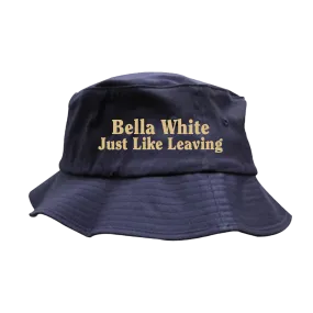 "Just Like Leaving" Custom Navy Bucket Hat