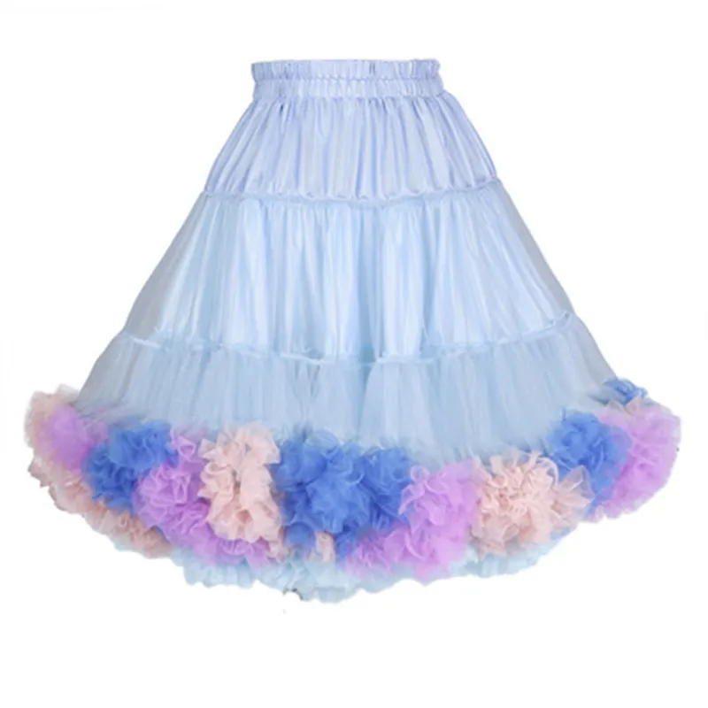 Rainbow Lolita Tutu Skirt AD12246