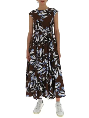 'S Max Mara Floral Maxi Dress