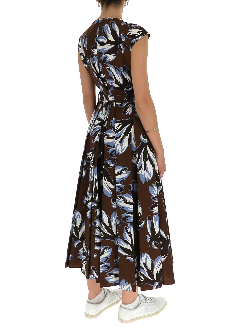 'S Max Mara Floral Maxi Dress