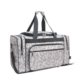 SALE! Floral Vines Canvas 20 Duffle Bag