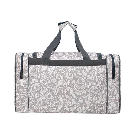 SALE! Floral Vines Canvas 20 Duffle Bag