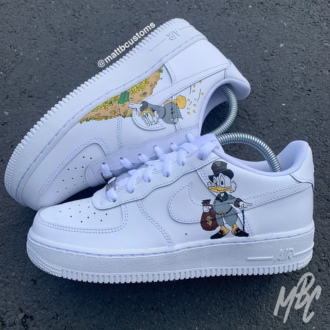 Scrooge the Baller - Air Force 1 Custom