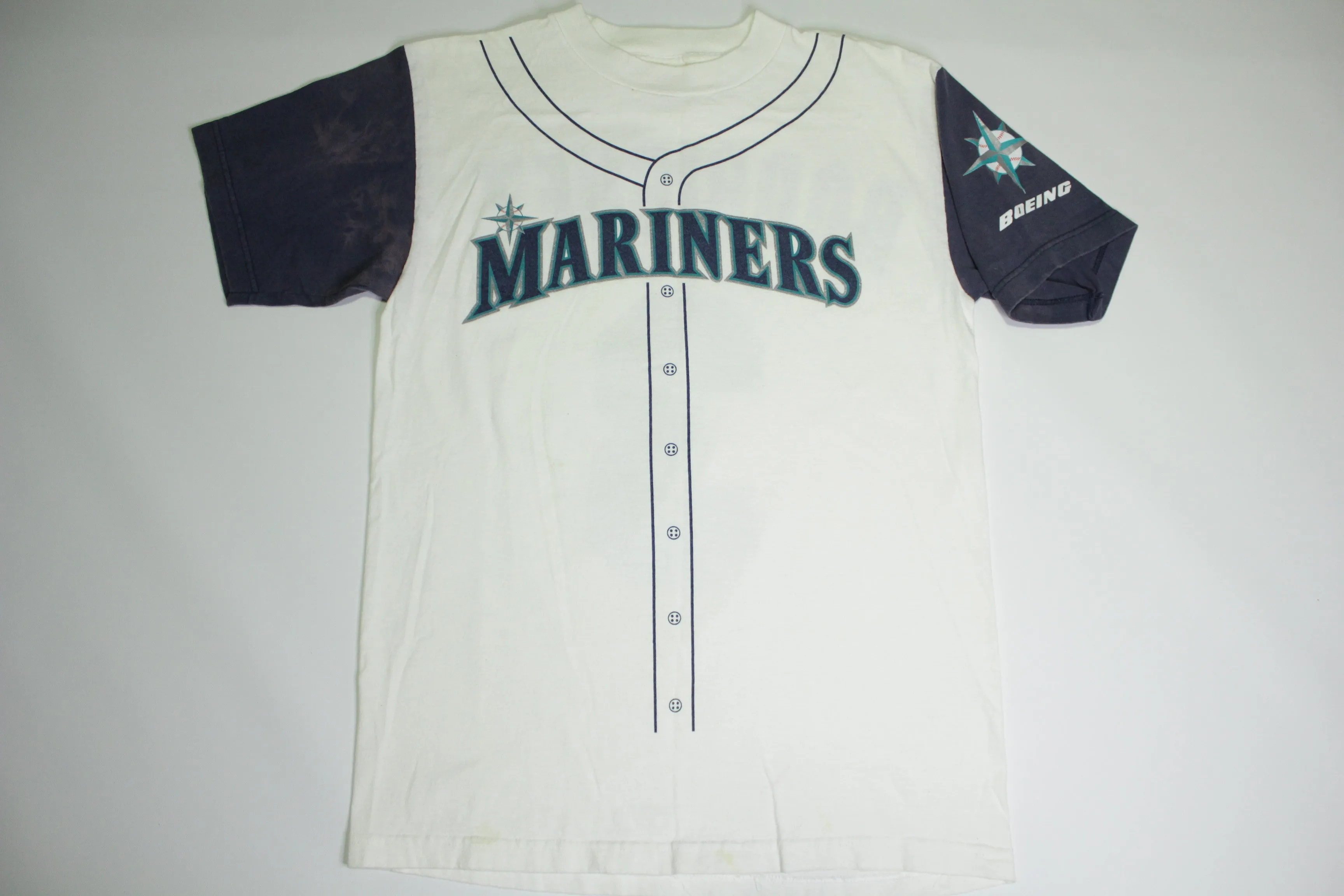 Seattle Mariners Alex Rodriguez Vintage 90's M's Baseball A-Rod #3 1997 T-Shirt