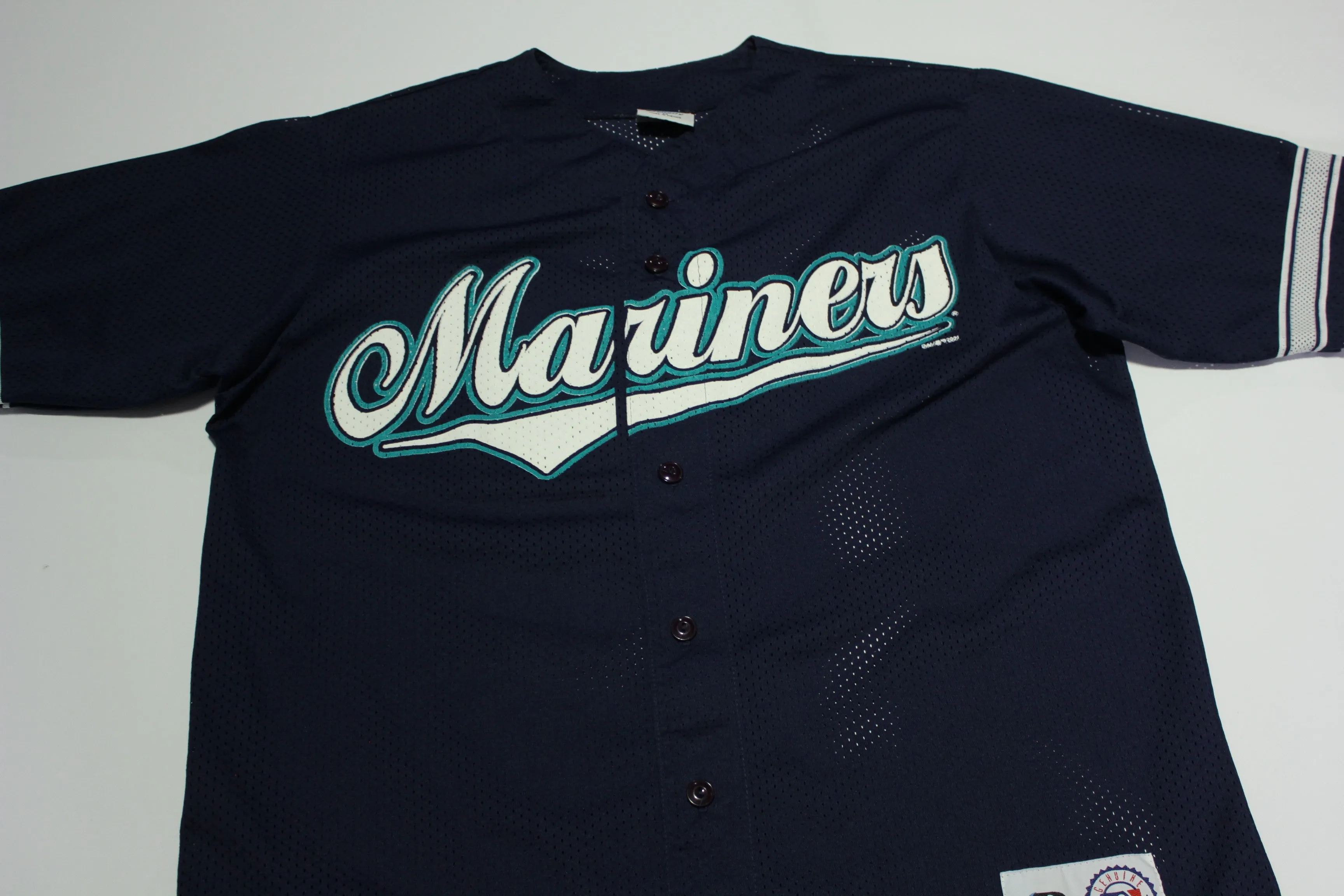 Seattle Mariners Vintage Dynasty Mesh 2001 Y2K My Oh My Jersey