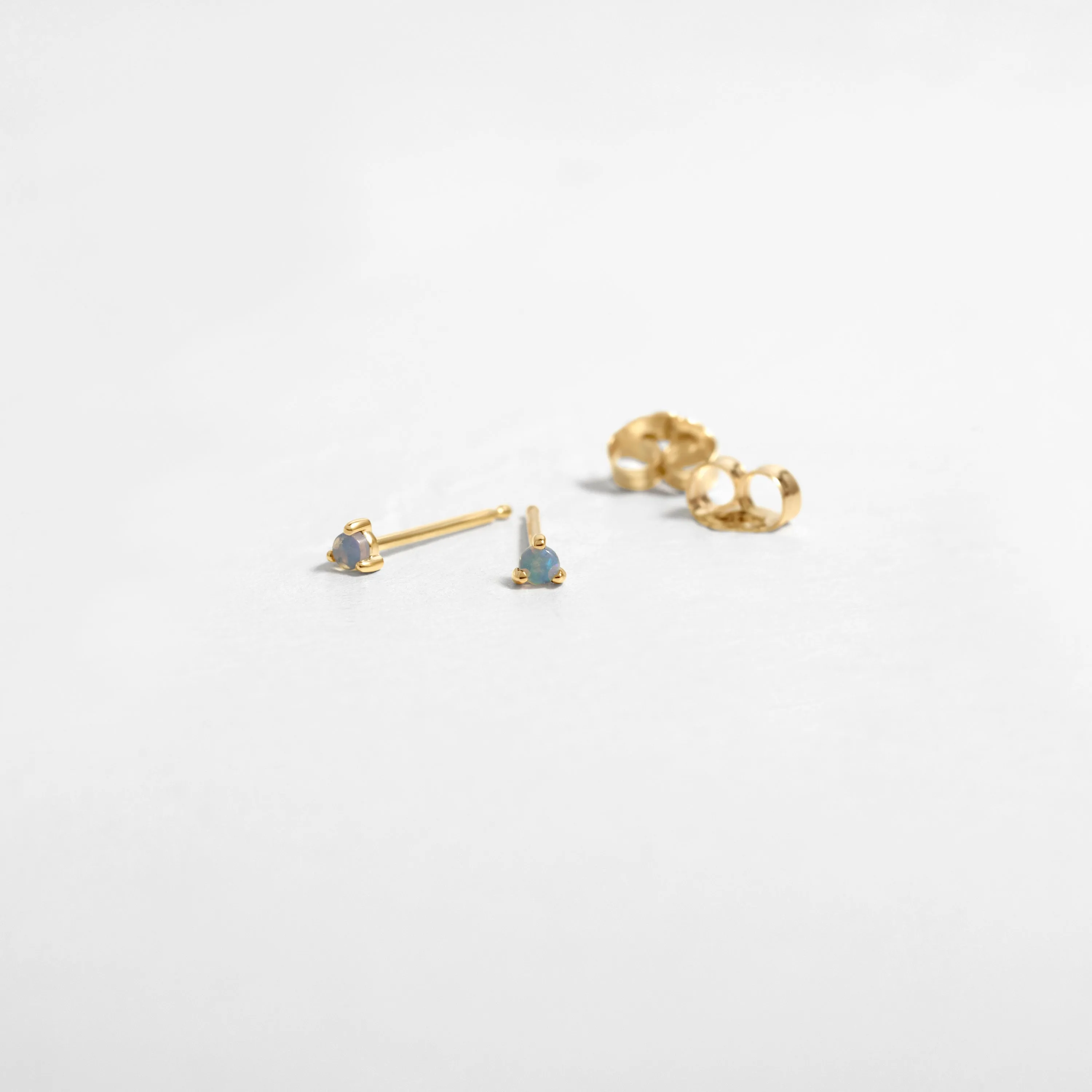 Small Opal Studs - In Stock