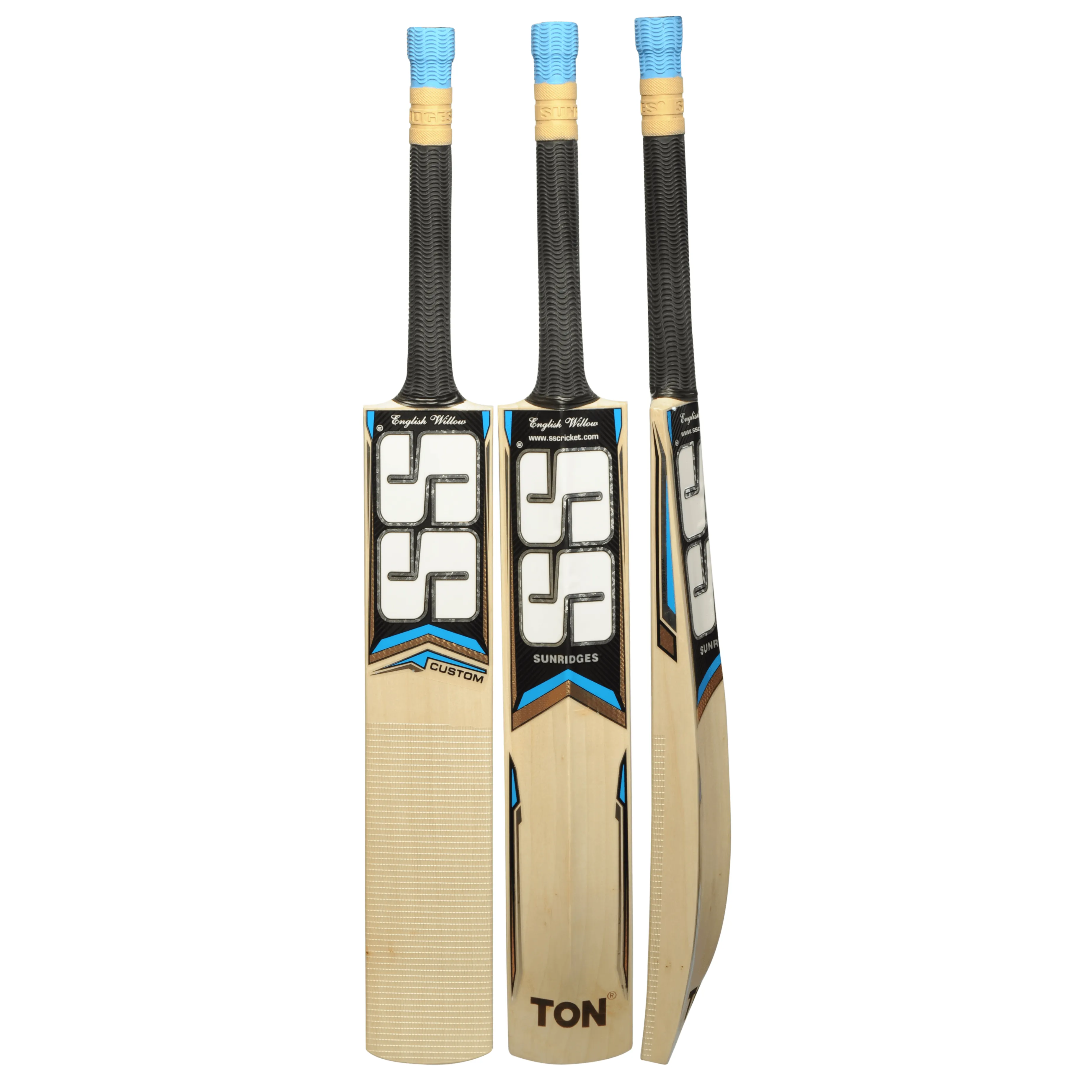 SS TON Custom English Willow Cricket Bat - Junior Size