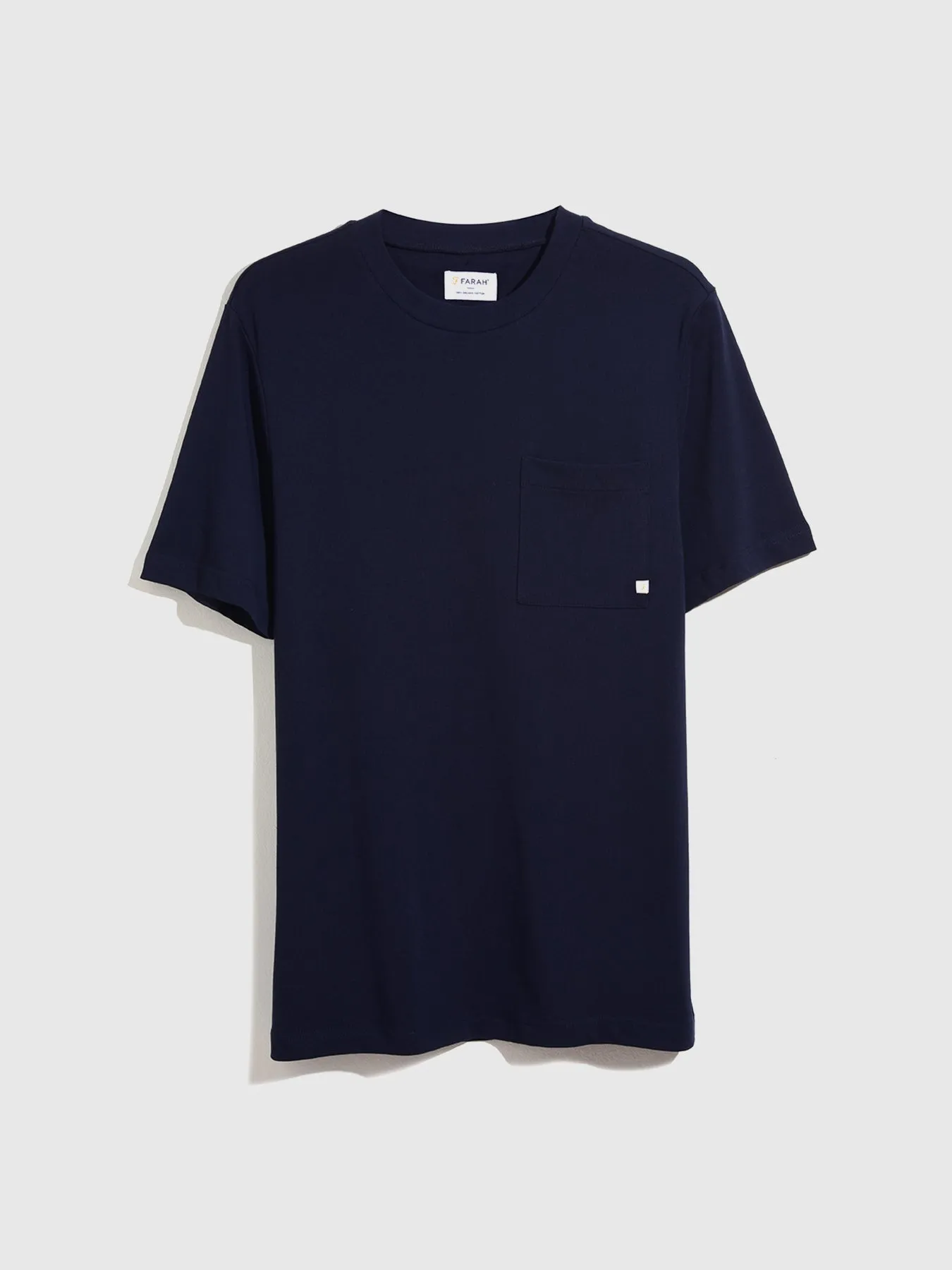 Stacy Regular Fit Pocket Short Sleeve T-Shirt In True Navy