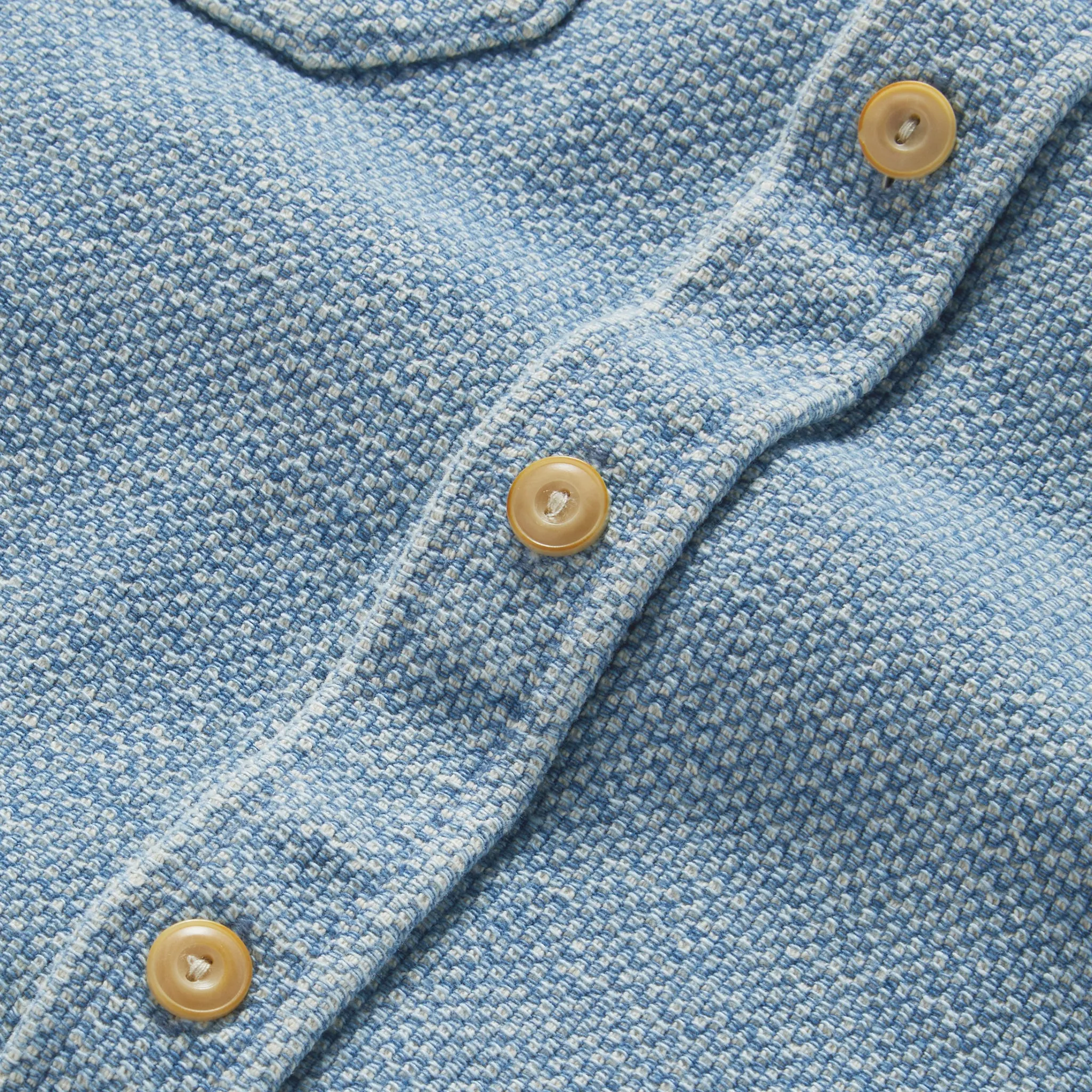 The Division Shirt in Washed Indigo