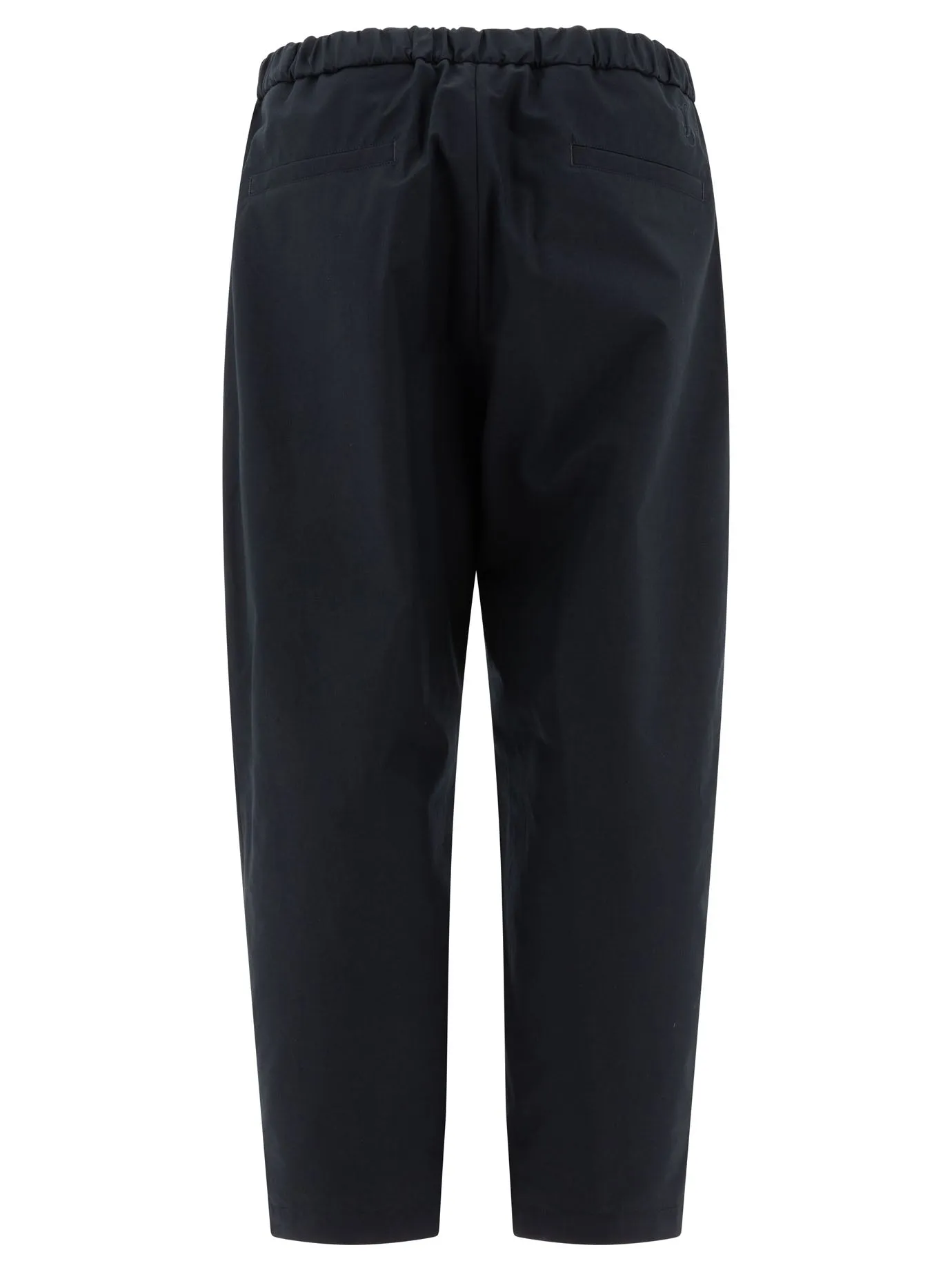 TROUSERS WITH ELASTICATED WAIST