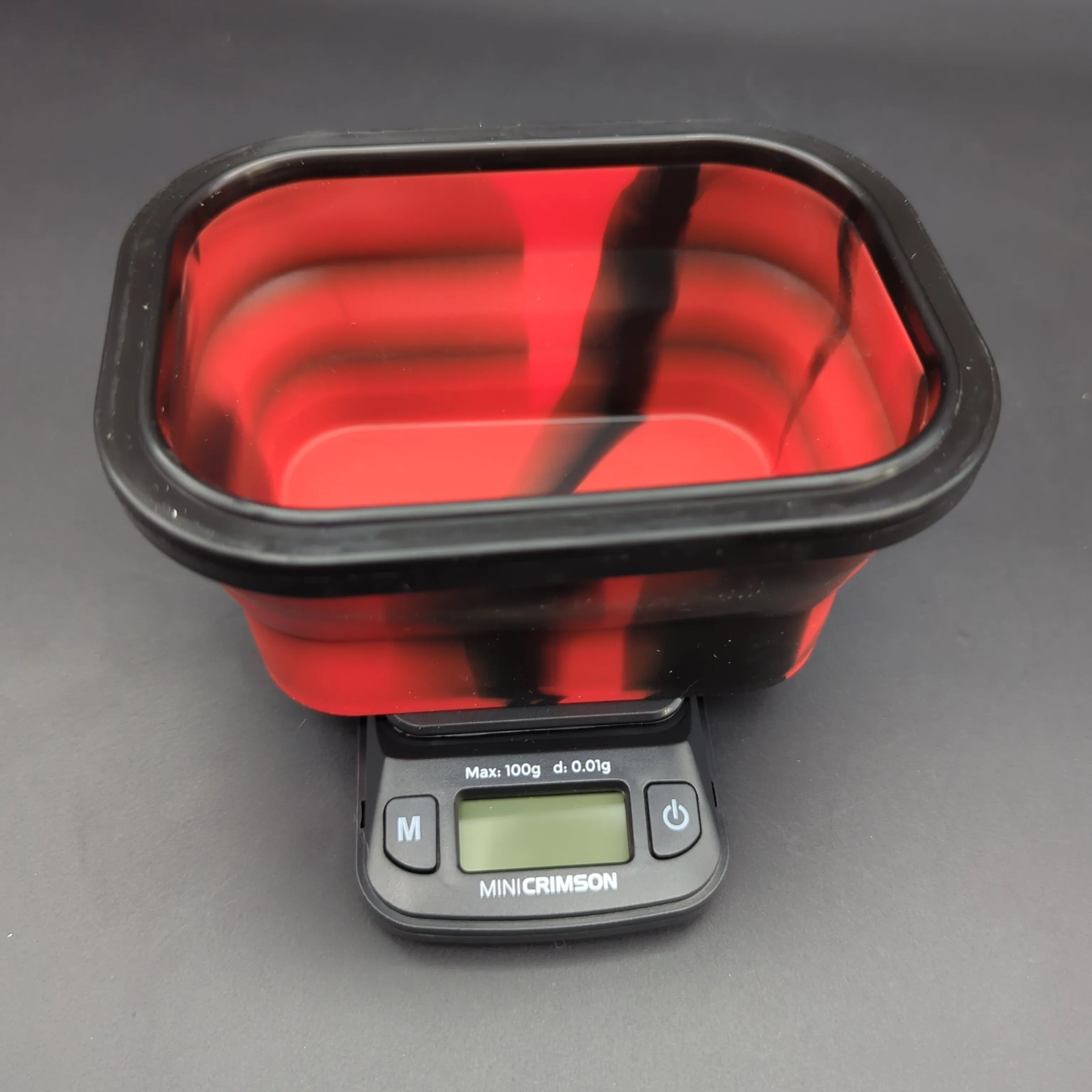 Truweigh Mini Crimson Collapsible Bowl 100g x .01g