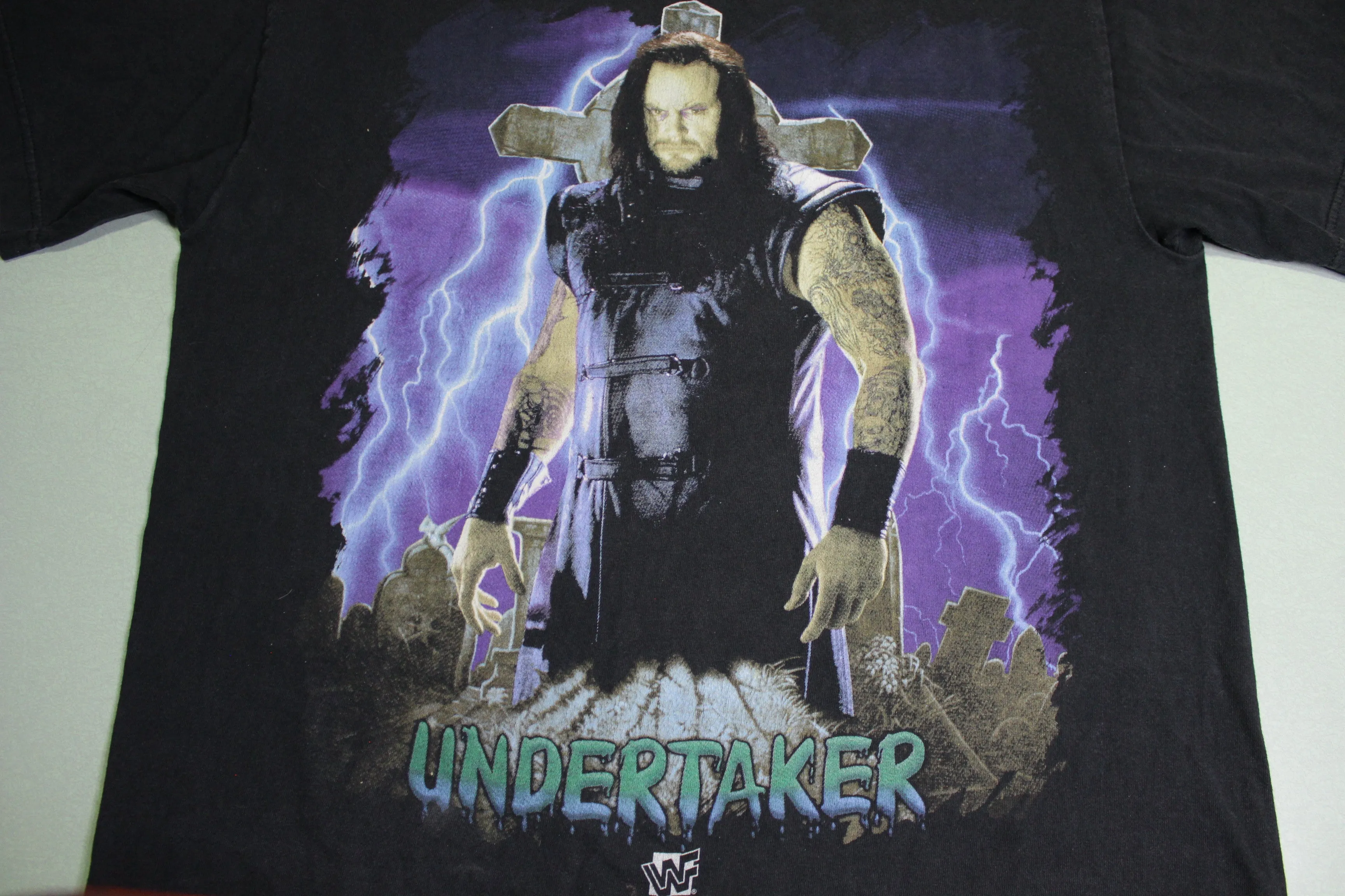 Undertaker WWF 1997 Titan Sports Vintage 90's Hyland Wrestling T-Shirt