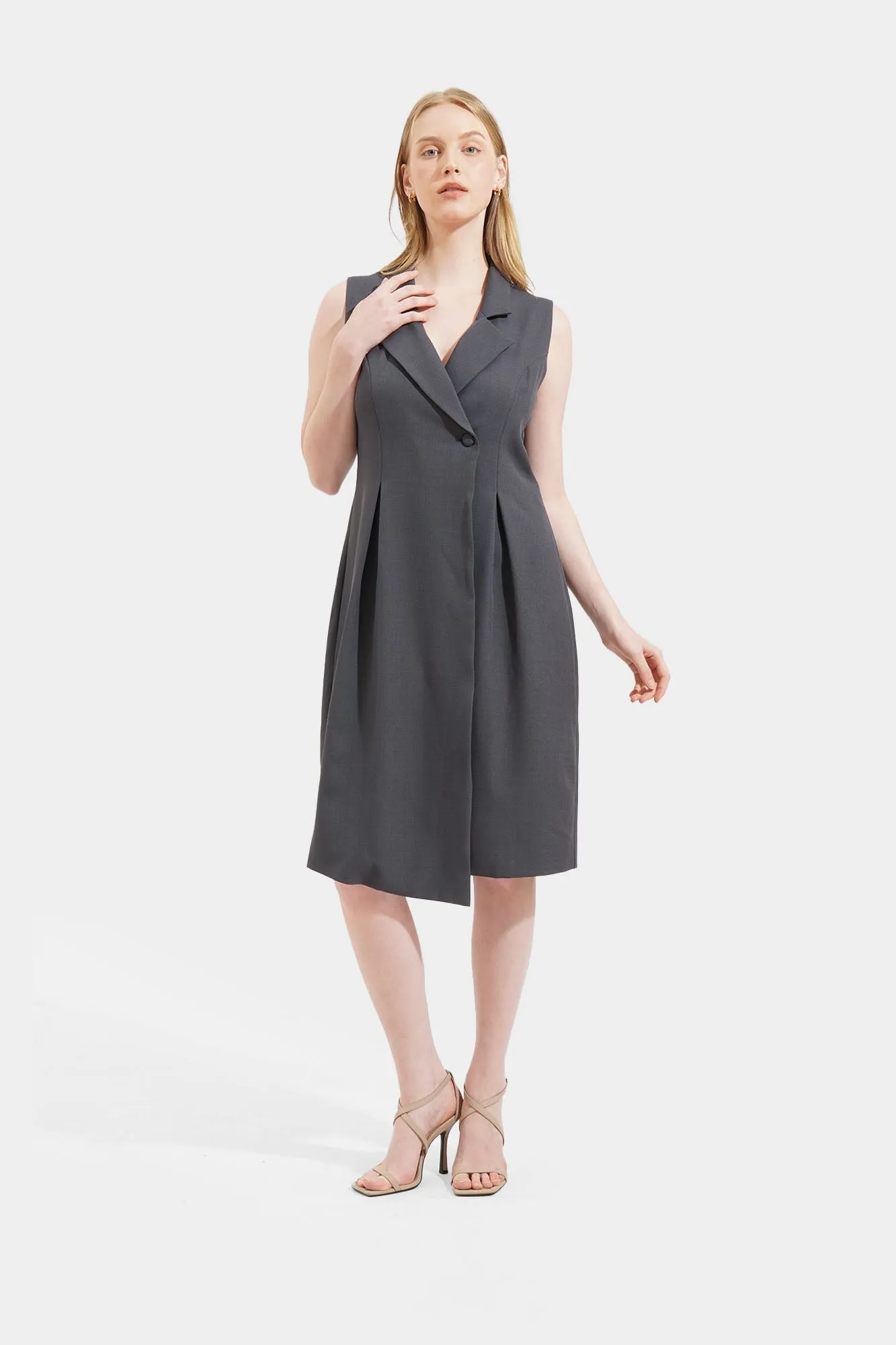 Viscose Midi Dress