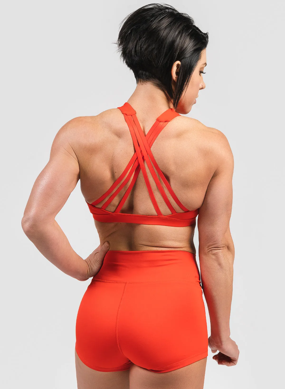 VIVID SPORTS BRA - RED