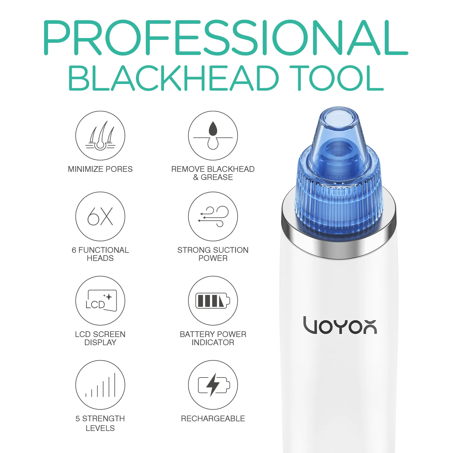 VOYOR blackhead vacuum removal tool BR510