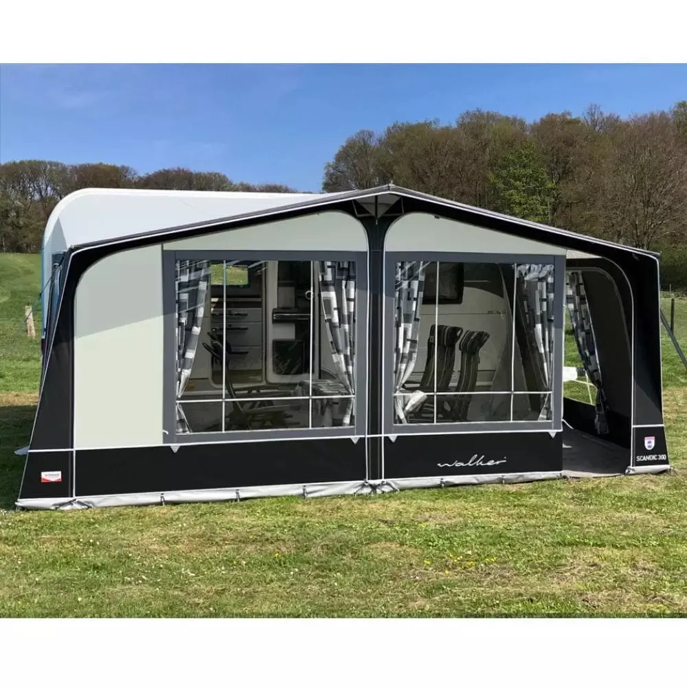 Walker Scandic 300 All Season Full Caravan Awning (2024)   Free Straps