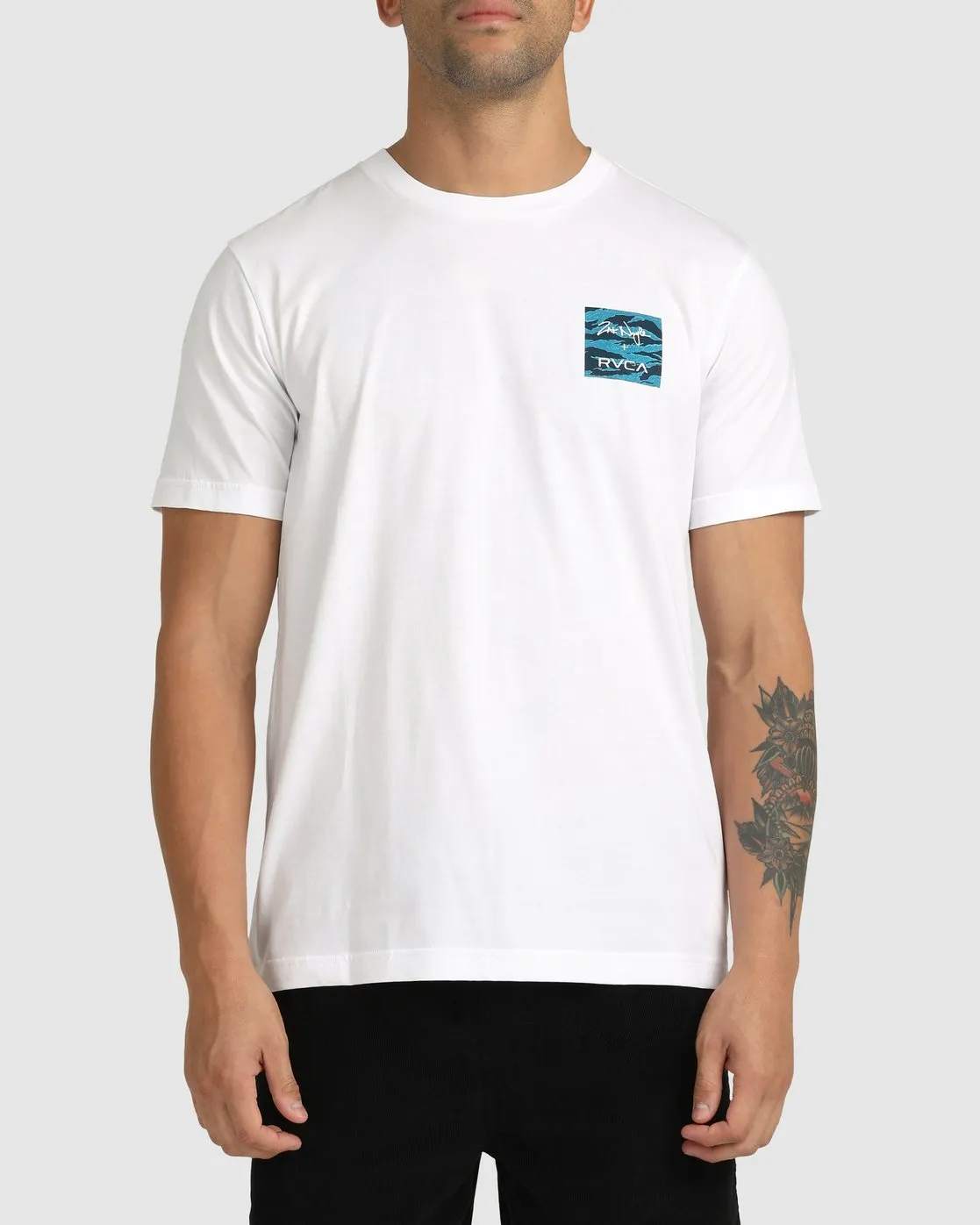 Zak Noyle X RVCA Tee - White