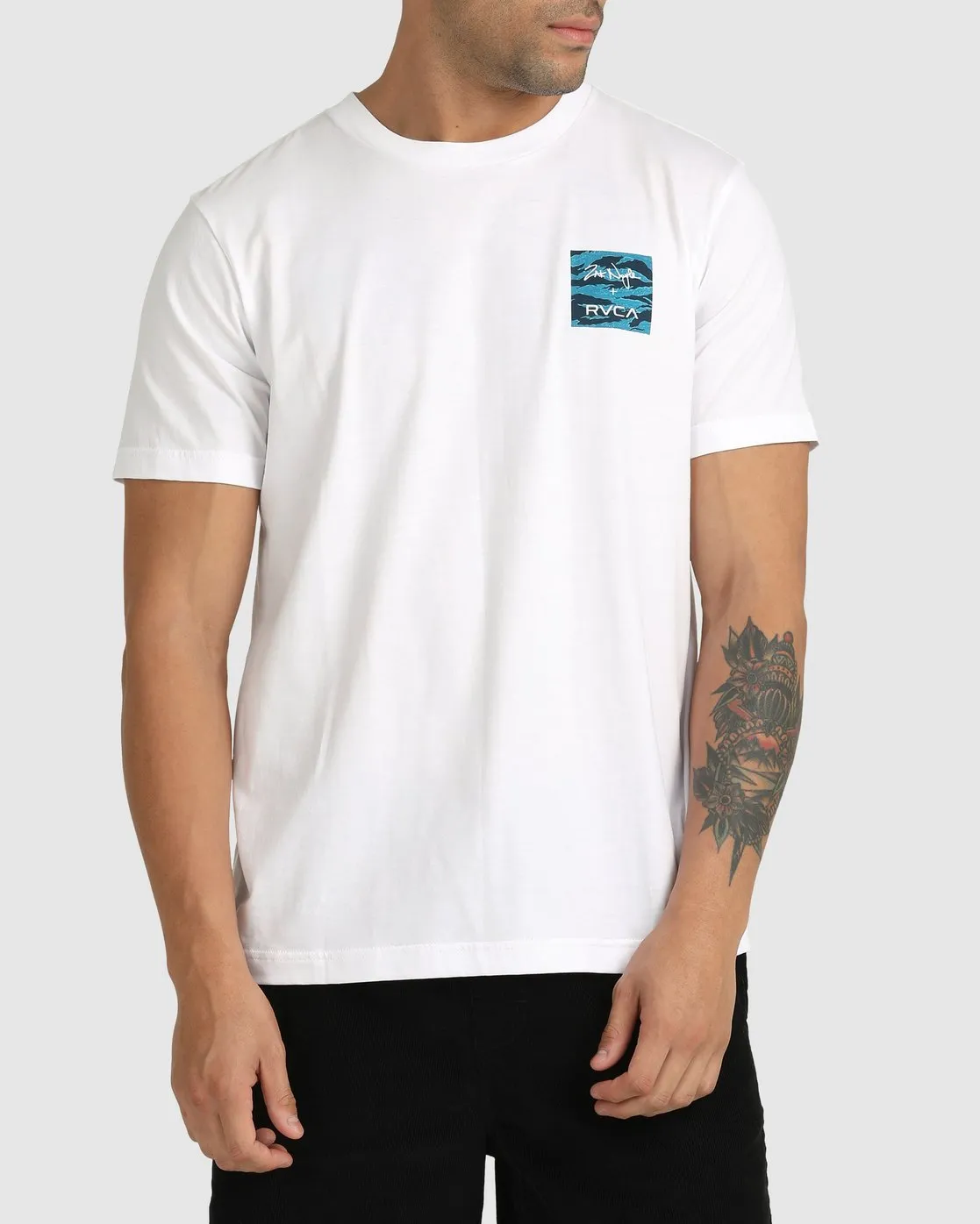 Zak Noyle X RVCA Tee - White